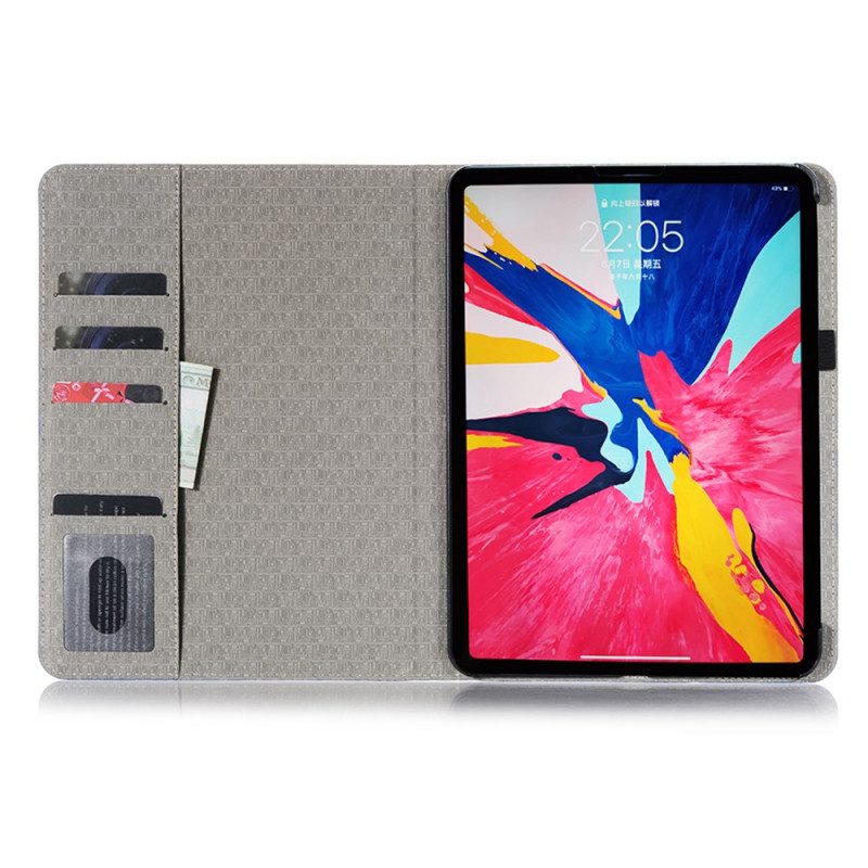 Case iPad Pro 13 (2024) Telefonfodral Krokodilstil