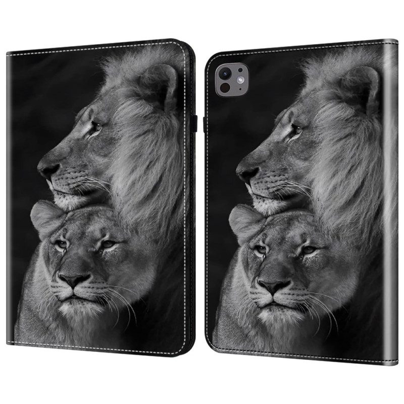 Case iPad Pro 13 (2024) Telefonfodral Lions