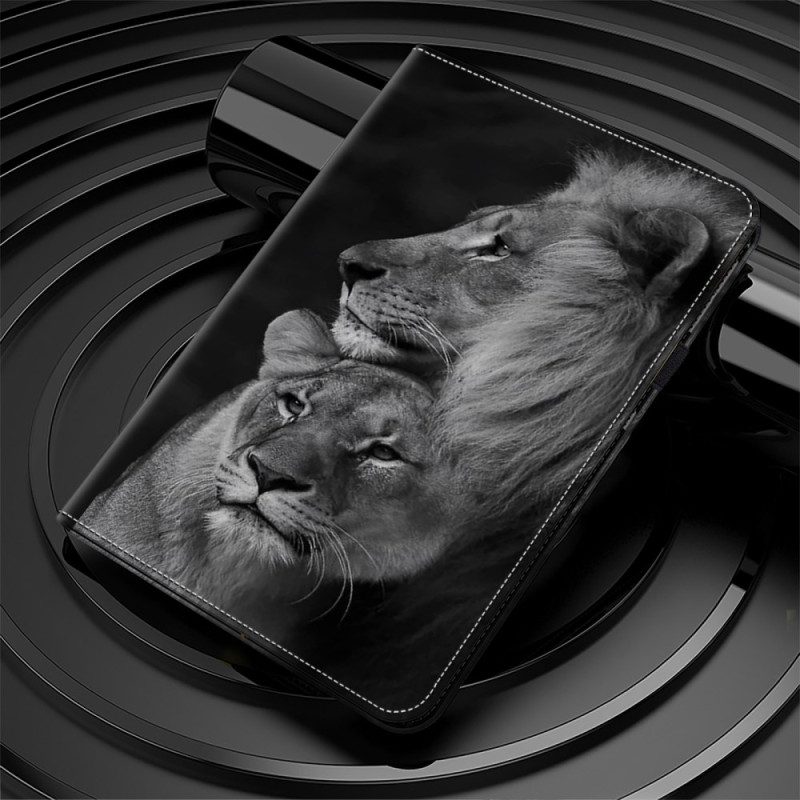 Case iPad Pro 13 (2024) Telefonfodral Lions