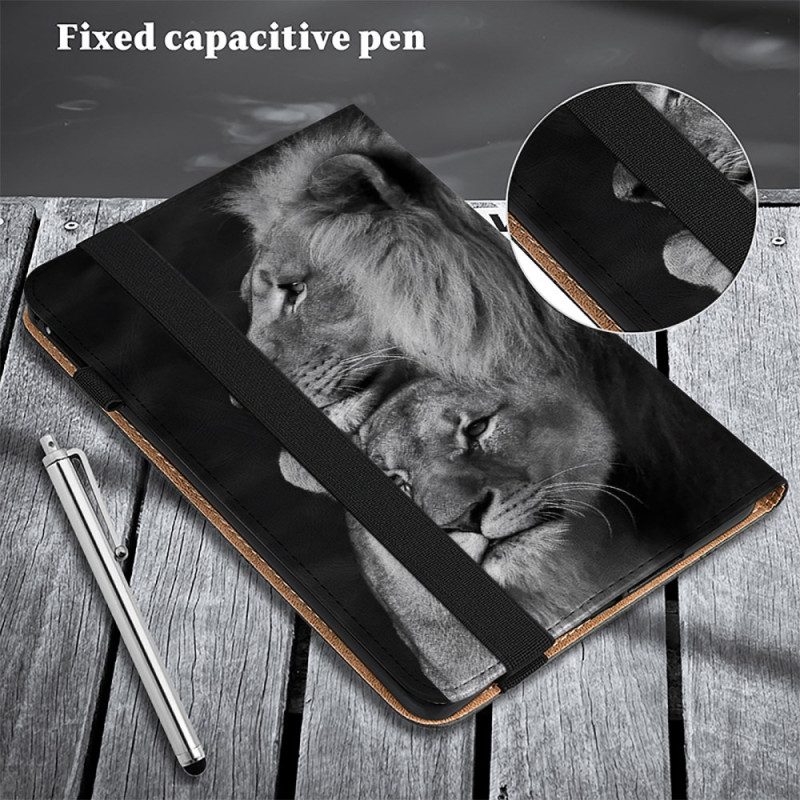 Case iPad Pro 13 (2024) Telefonfodral Lions