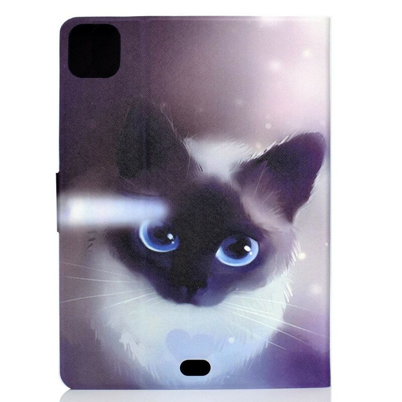 Fodral För iPad Air (2022) (2020) / Pro 11" Blue Eyed Cat