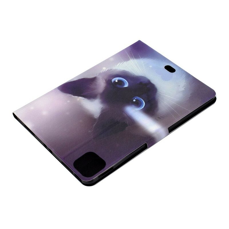 Fodral För iPad Air (2022) (2020) / Pro 11" Blue Eyed Cat