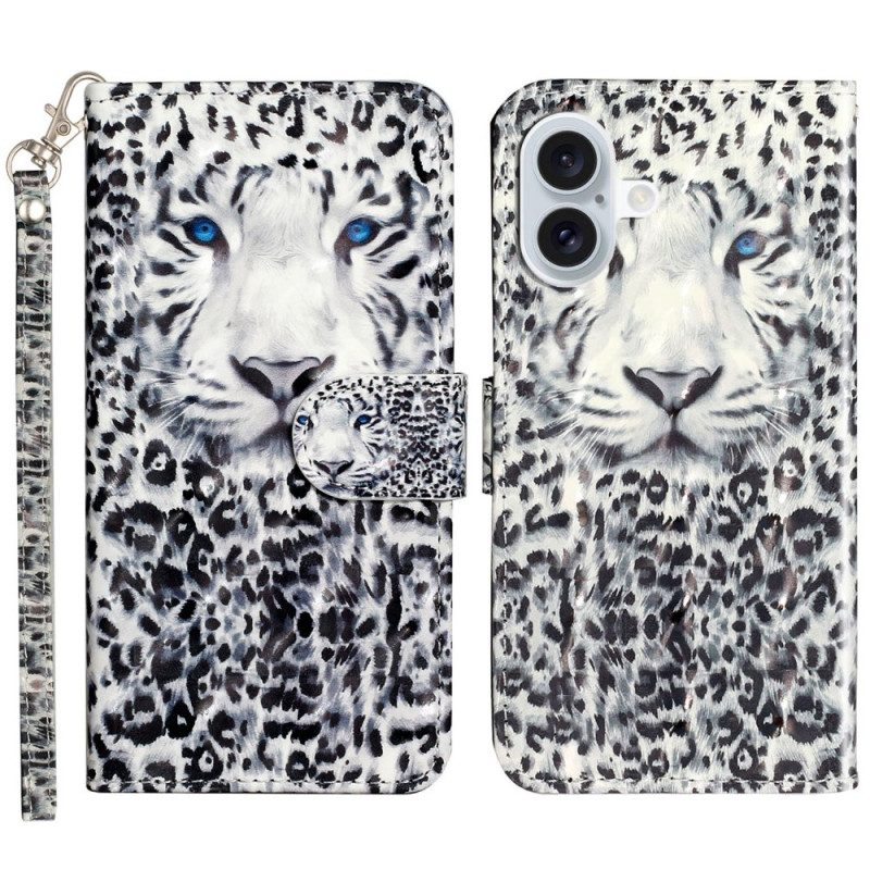 Fodral iPhone 16 Leopardrem