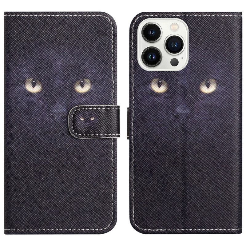 Fodral iPhone 16 Pro Max Strappy Cat Eyes