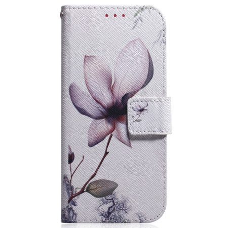 Fodral iPhone 16 Rosa Blomma