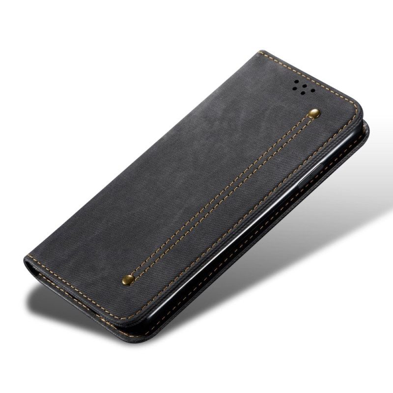 Folio-fodral iPhone 16 Jeanstyg