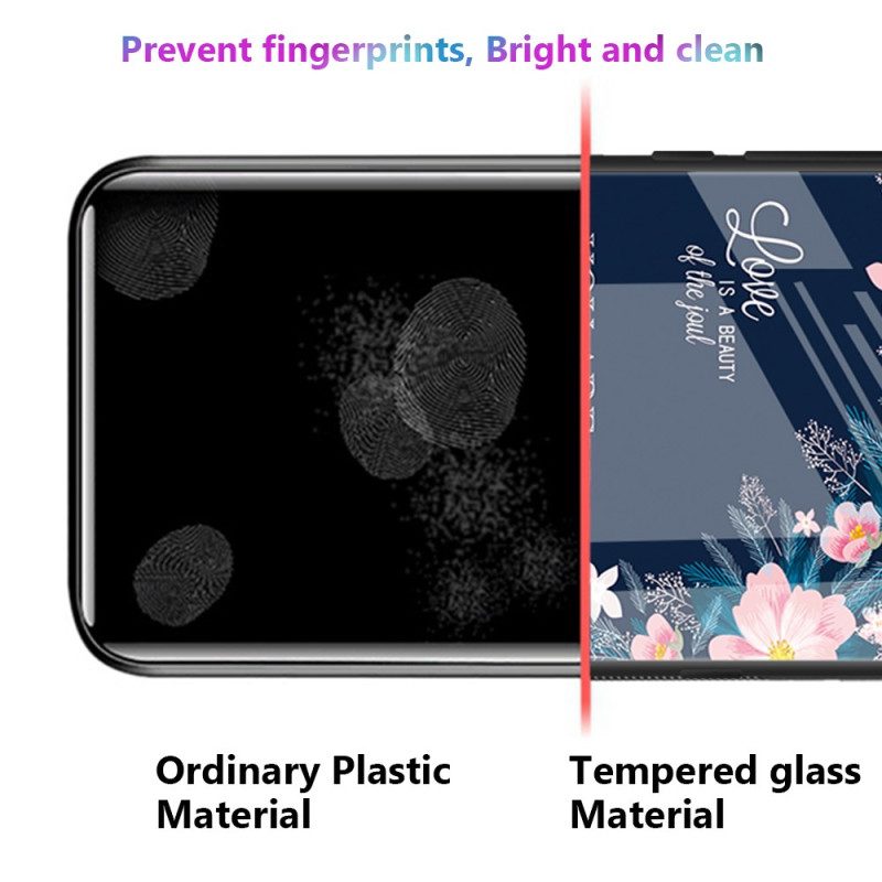 Skal För iPhone 16 Plus Härdat Glas Vintergatan