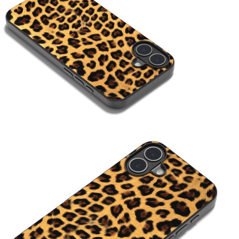 Skal iPhone 16 Leopardstil