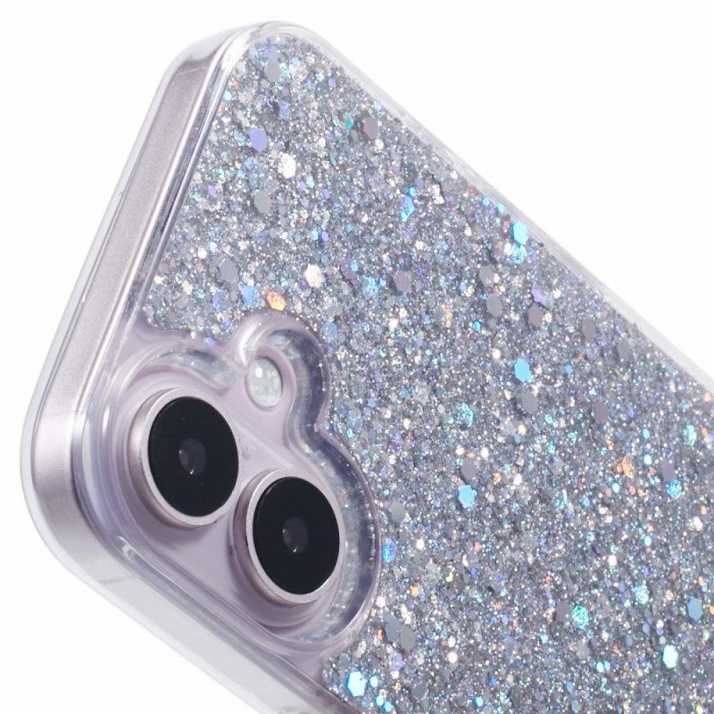 Skal iPhone 16 Plus Glitter