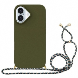 Skal iPhone 16 Plus Telefonfodral Cordon Wheat Straw