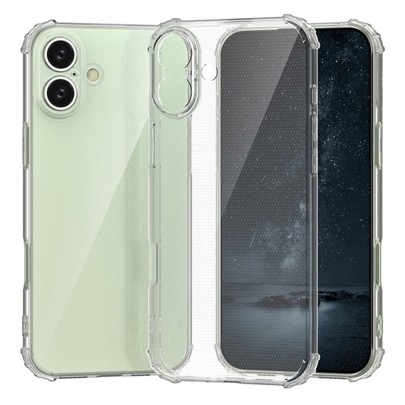 Skal iPhone 16 Plus Transparenta Förstärkta Hörn