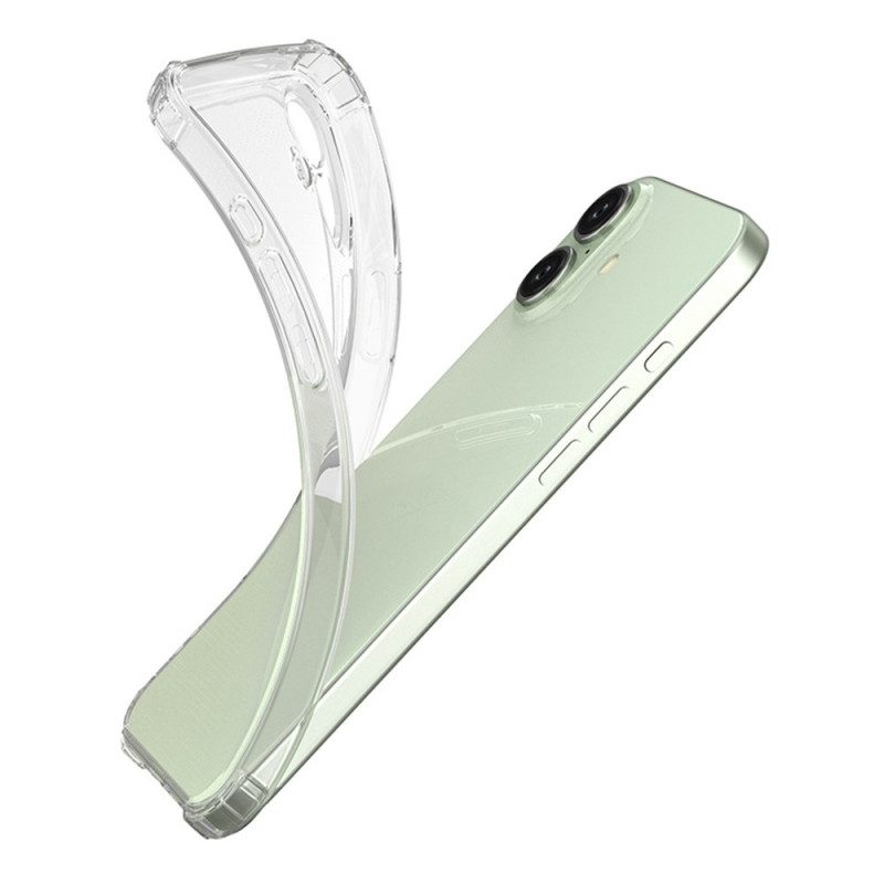 Skal iPhone 16 Plus Transparenta Förstärkta Hörn