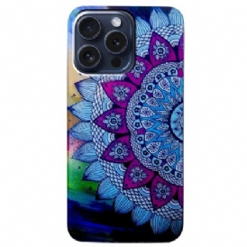 Skal iPhone 16 Pro Max Telefonfodral Mandala