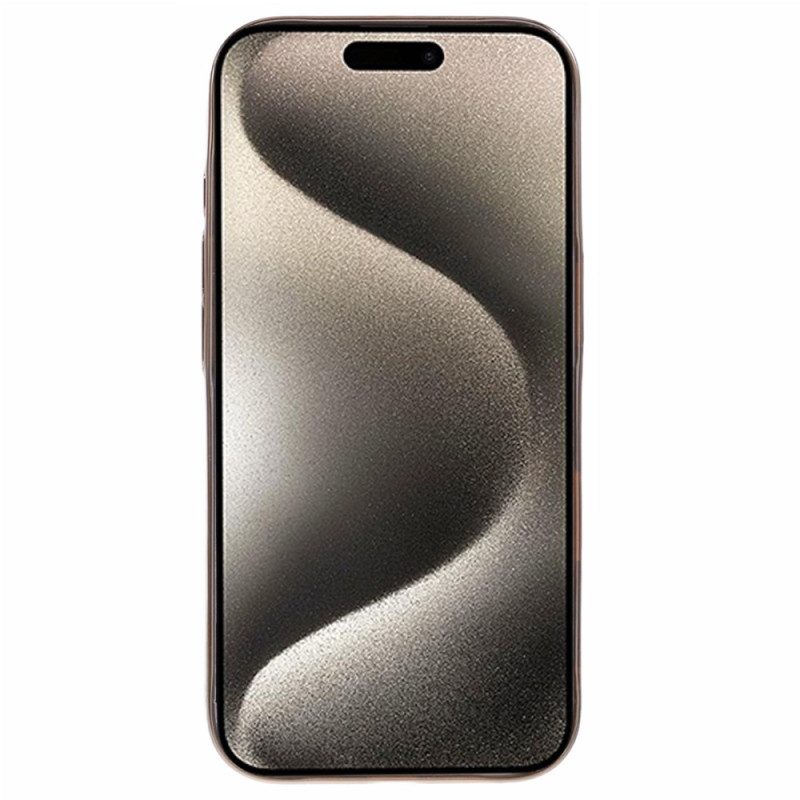 Skal iPhone 16 Pro Max Telefonfodral Metal Effect Edge X-level