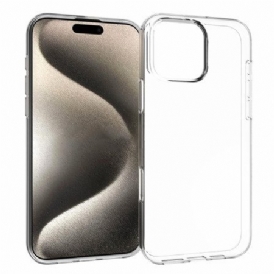 Skal iPhone 16 Pro Max Telefonfodral Transparent