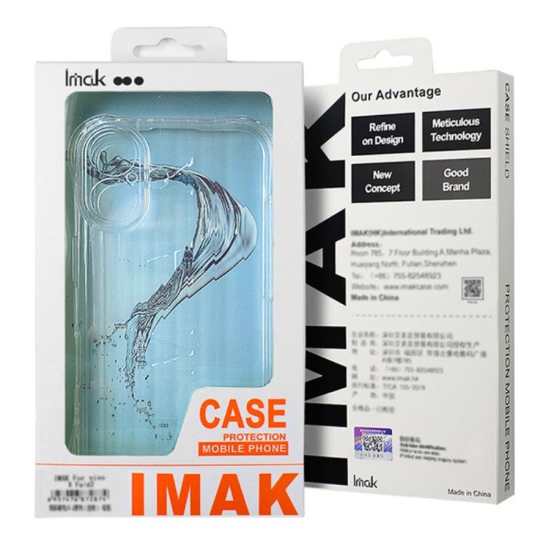 Skal iPhone 16 Telefonfodral Wavy Texture Och Imak Airbag Protection