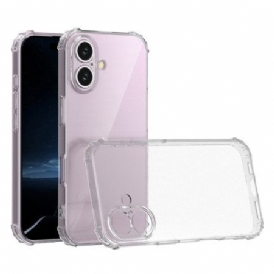 Skal iPhone 16 Transparent Förstärkt