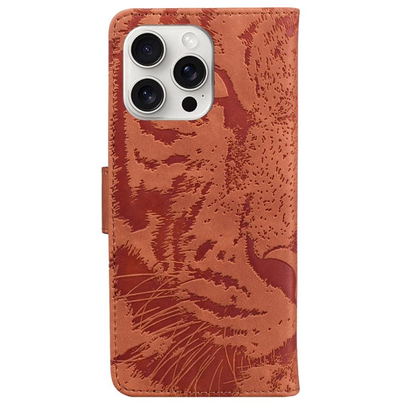 Skyddsfodral iPhone 16 Pro Tiger Footprint