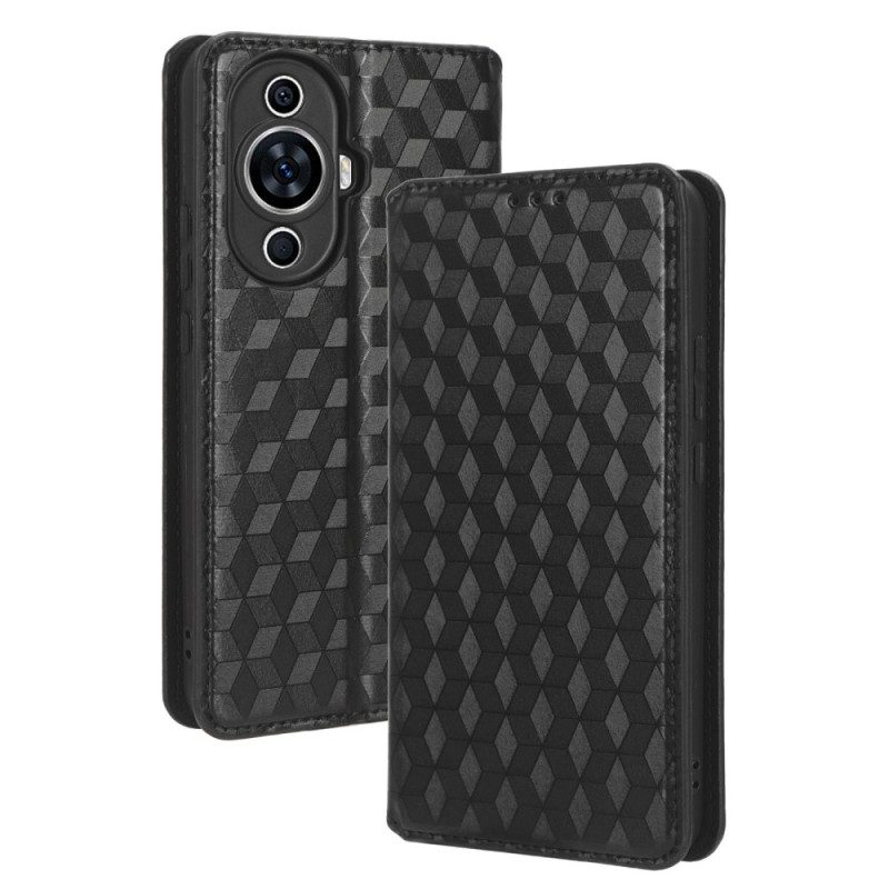 Folio-fodral Huawei Nova 11 Pro 3d-diamanter