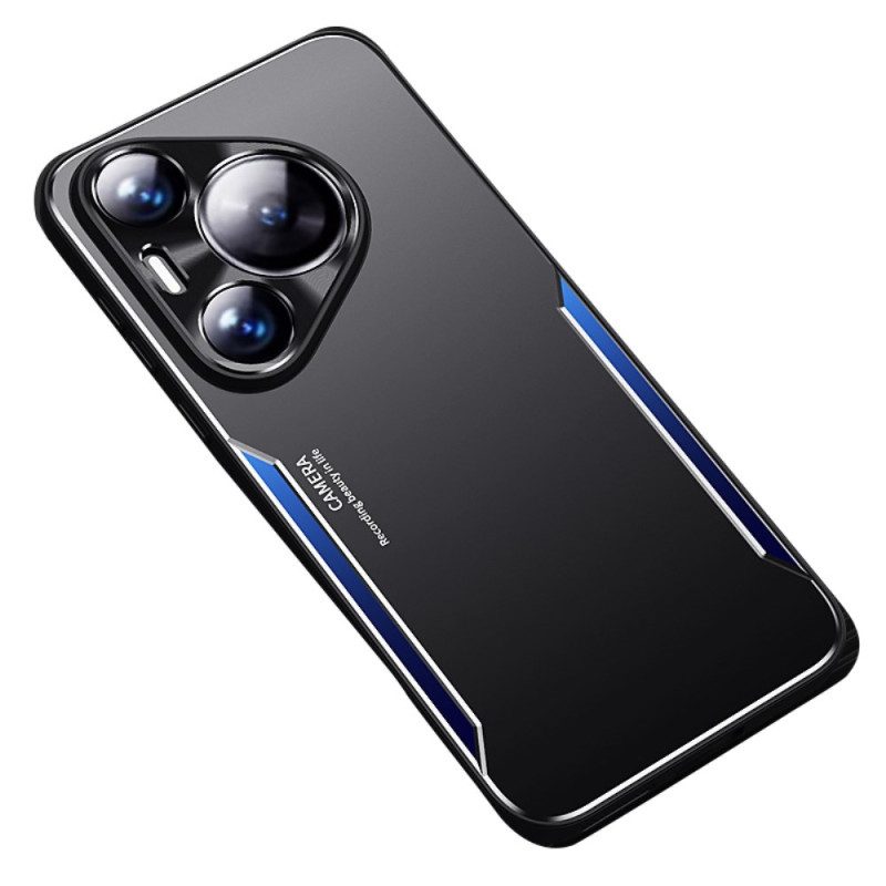 Skal För Huawei Pura 70 Pro Metalleffekt