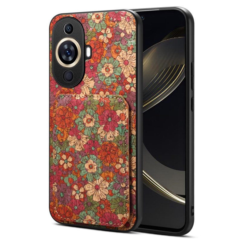 Skal Huawei Nova 12s Telefonfodral Blommönster