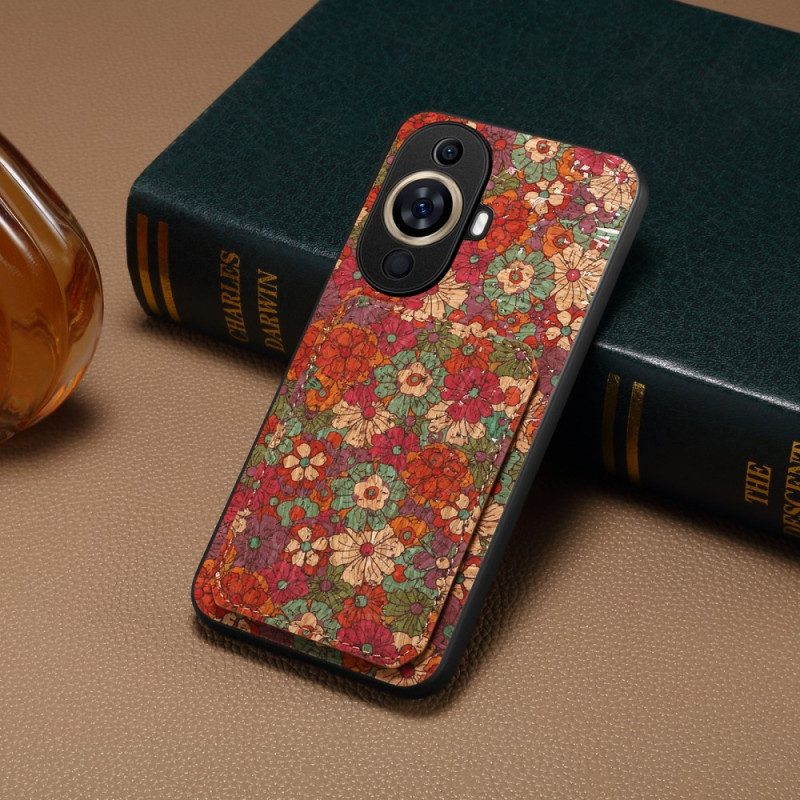 Skal Huawei Nova 12s Telefonfodral Blommönster