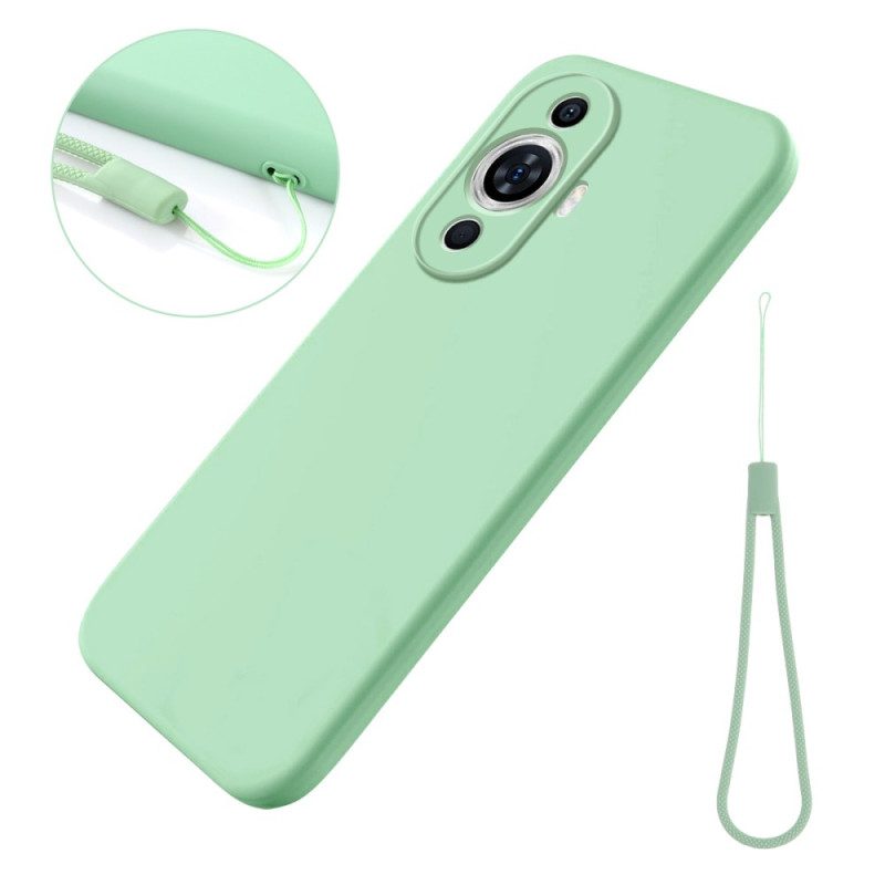 Skal Huawei Nova 12s Telefonfodral Silikonrem