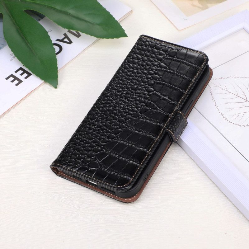 Skyddsfodral Huawei Nova 11 Pro Crocodile Texture Rfid Blockering