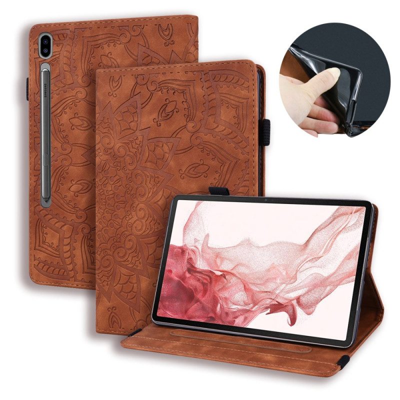 Case Samsung Galaxy Tab S9 Fe Plus Telefonfodral Blommönster