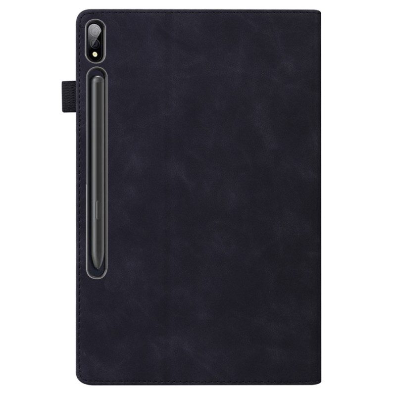 Case Samsung Galaxy Tab S9 Fe Telefonfodral Frontpåse Och Pennhållare