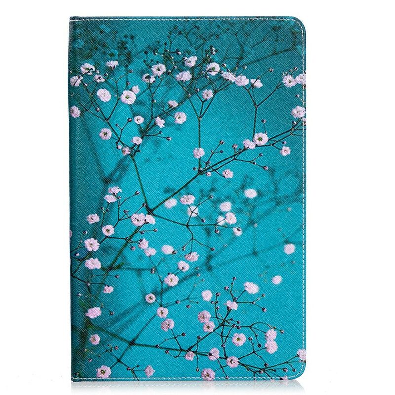 Fodral Case För Samsung Galaxy Tab S6 Lite Blommande Träd