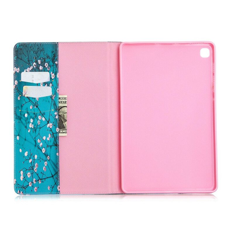 Fodral Case För Samsung Galaxy Tab S6 Lite Blommande Träd