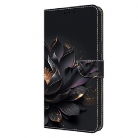 Fodral För Samsung Galaxy A15 Lila Lotus