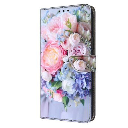 Fodral För Samsung Galaxy S24 Plus 5g Färgglada Blommor