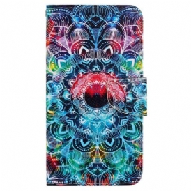 Fodral För Samsung Galaxy S24 Ultra 5g Mandala Med Rem