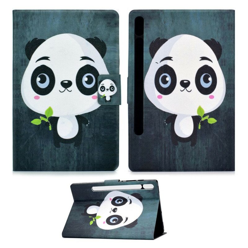 Fodral För Samsung Galaxy Tab S7 / Tab S8 Baby Panda