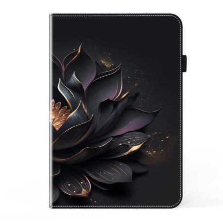 Fodral För Samsung Galaxy Tab S9 Fe Lila Lotus