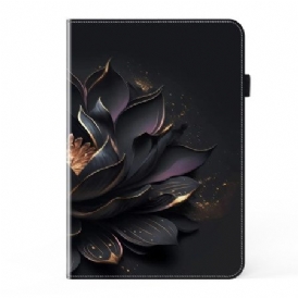 Fodral För Samsung Galaxy Tab S9 Fe Lila Lotus