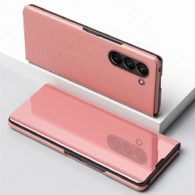 Fodral För Samsung Galaxy Z Fold 5 Spegelskydd