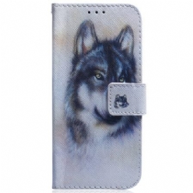 Fodral Samsung Galaxy A16 5g Akvarellhund