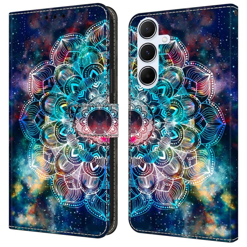 Fodral Samsung Galaxy A16 5g Gyroskopiskt Blommönster