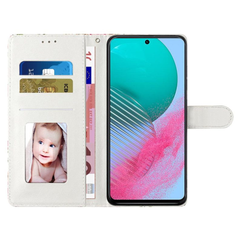 Fodral Samsung Galaxy A55 5g Strap Solrosor