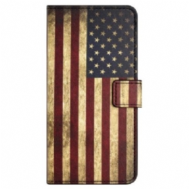 Fodral Samsung Galaxy S24 Fe Vintage Amerikansk Flagga