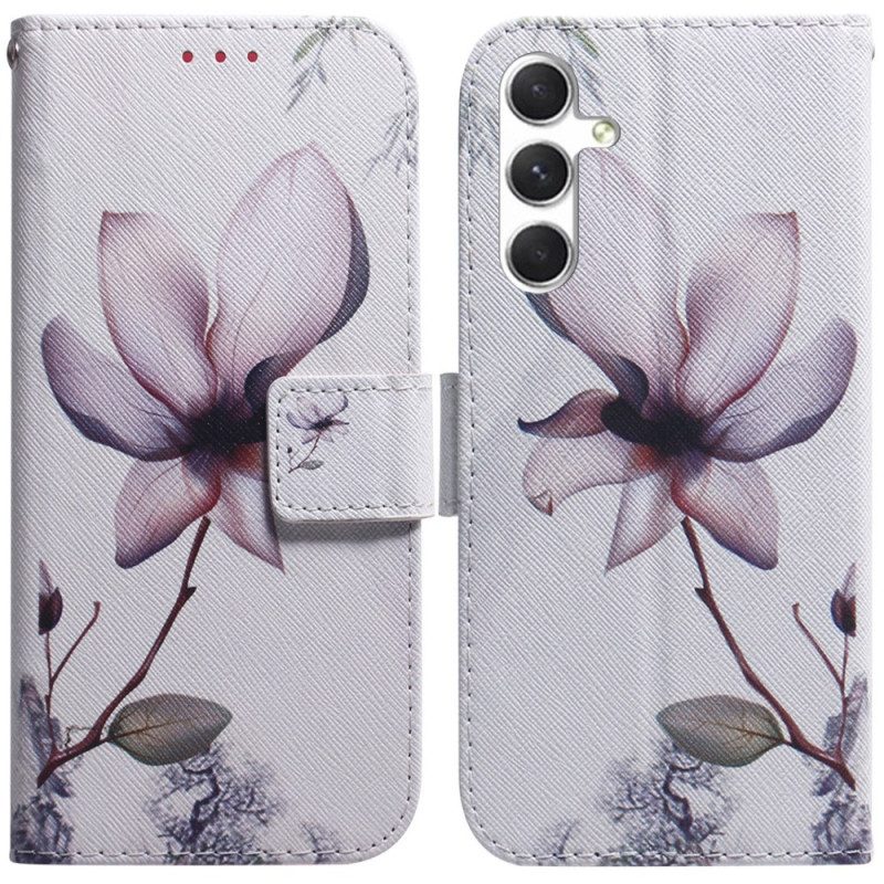 Fodral Samsung Galaxy S24 Plus 5g Rosa Blomma