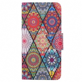 Fodral Samsung Galaxy S24 Ultra 5g Patchwork Med Rem