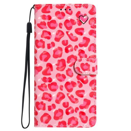 Fodral Samsung Galaxy S24 Ultra 5g Rosa Leopardtryck