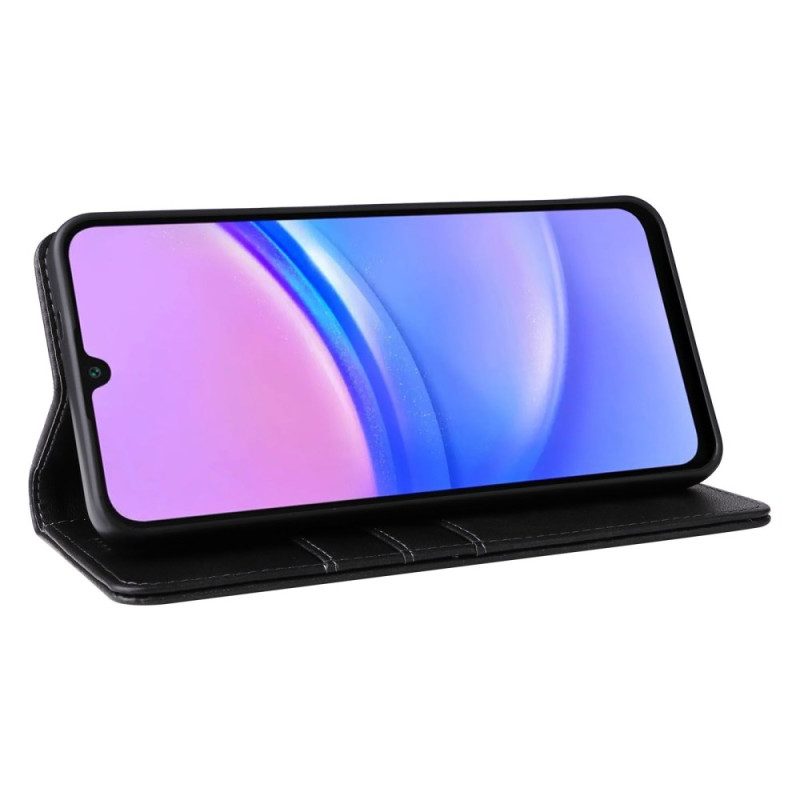 Folio-fodral Samsung Galaxy A16 5g Telefonfodral Lädereffekt