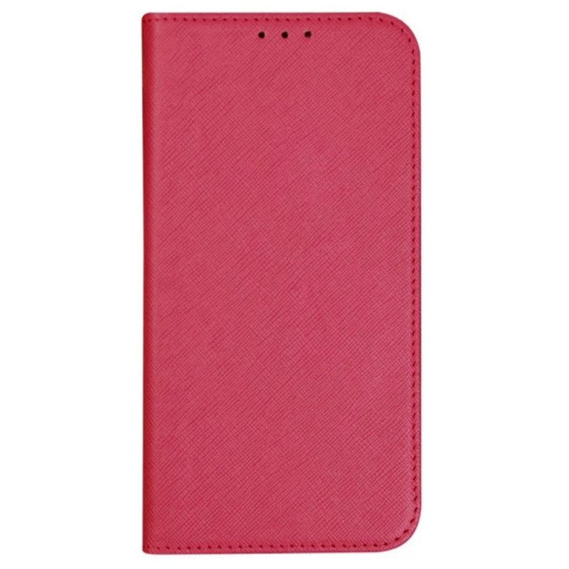 Folio-fodral Samsung Galaxy M55 5g Korsstruktur