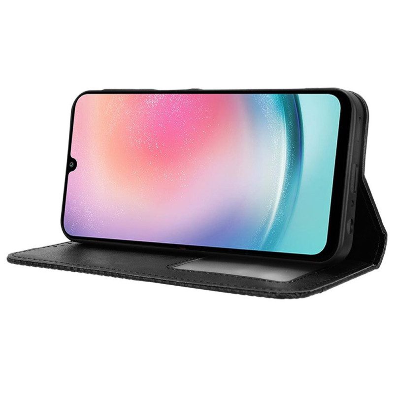 Folio-fodral Samsung Galaxy M55 5g Telefonfodral Retro