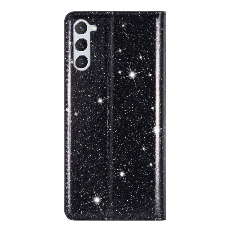 Folio-fodral Samsung Galaxy S24 Plus 5g Telefonfodral Glitter